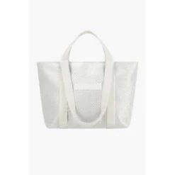 Bolso Hockey Osaka Neoprene Tote Gris Claro