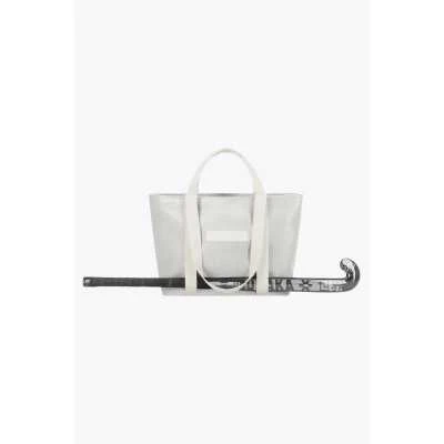 Bolso Hockey Osaka Neoprene Tote Gris Claro 4 Bolso Hockey Osaka Neoprene Tote Gris Claro - Imagen 4