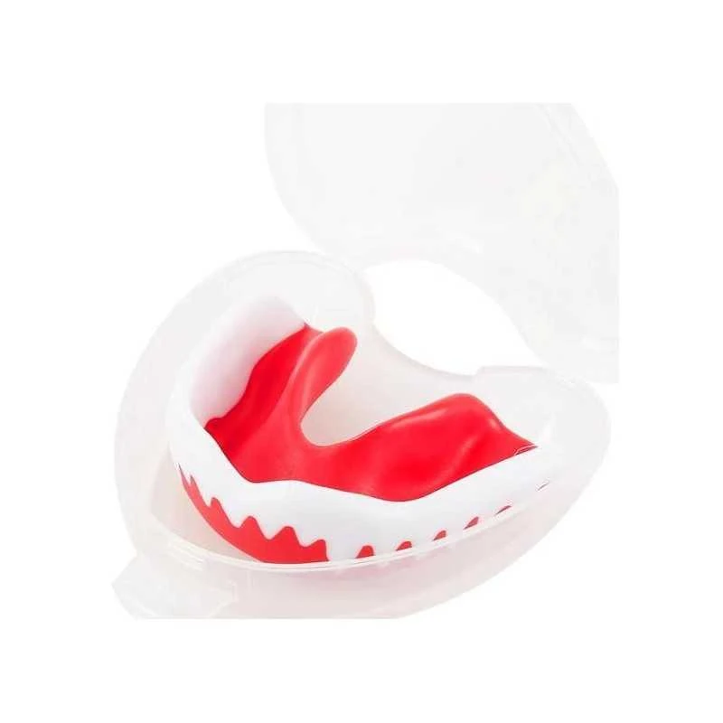 Bucal Colmillos Rojo-Blanco 1 Bucal Colmillos Rojo-Blanco