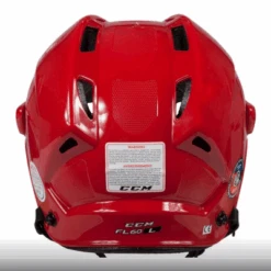 Casco Portero Hockey CCM FL60 Rojo -Tienda De Equipos De Hockey casco portero hockey ccm fl60 rojo 3
