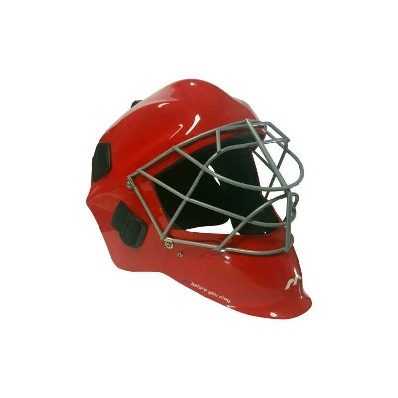Casco Portero Hockey Mercian Matt Finish Rojo 1 Casco Portero Hockey Mercian Matt Finish Rojo
