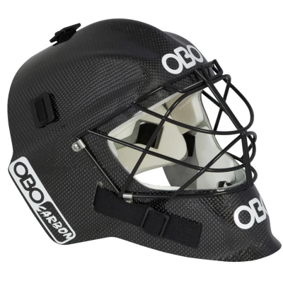 Casco Portero Hockey OBO Carbon Negro 2 Casco Portero Hockey OBO Carbon Negro - Imagen 2