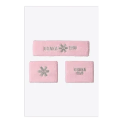 Cinta Pelo Y Muñequera Osaka Set 2.0 Rosa