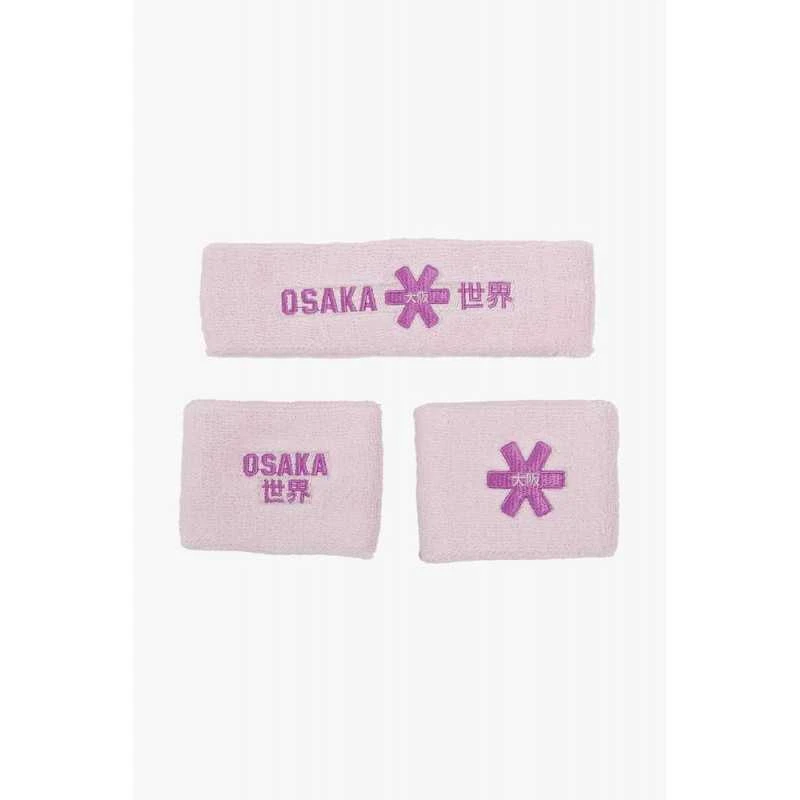 Cinta Pelo Y Muñequeras Osaka Set 2.0 Violeta 1 Cinta Pelo Y Muñequeras Osaka Set 2.0 Violeta