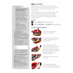 Funda Guardas Hockey Sala Portero OBO Plus Negro -Tienda De Equipos De Hockey funda guardas hockey sala portero obo plus negro 1