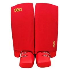 Funda Guardas Hockey Sala Portero OBO Plus Rojo