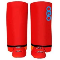 Funda Guardas Hockey Sala Portero OBO Rojo