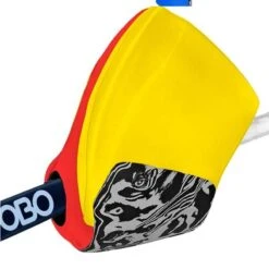 Guante Portero Hockey RH OBO Hi Rebound Amarillo-Rojo