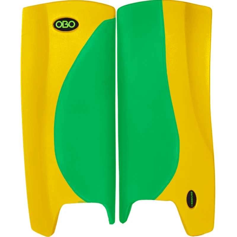 Guardas Portero Hockey OBO ROBO Hi Rebound Amarillo-Verde 1 Guardas Portero Hockey OBO ROBO Hi Rebound Amarillo-Verde