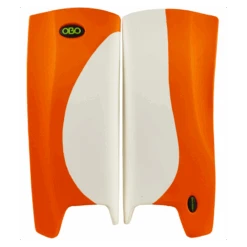 Guardas Portero Hockey OBO ROBO Hi Rebound Naranja-Blanco