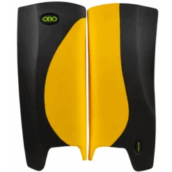 Guardas Portero Hockey OBO ROBO Hi Rebound Negro-Amarillo