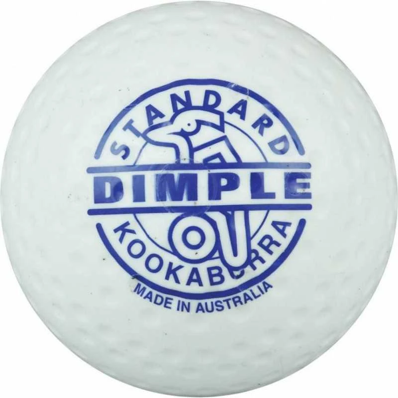 Kookaburra Ball Dimpled Standard White 1 Kookaburra Ball Dimpled Standard White