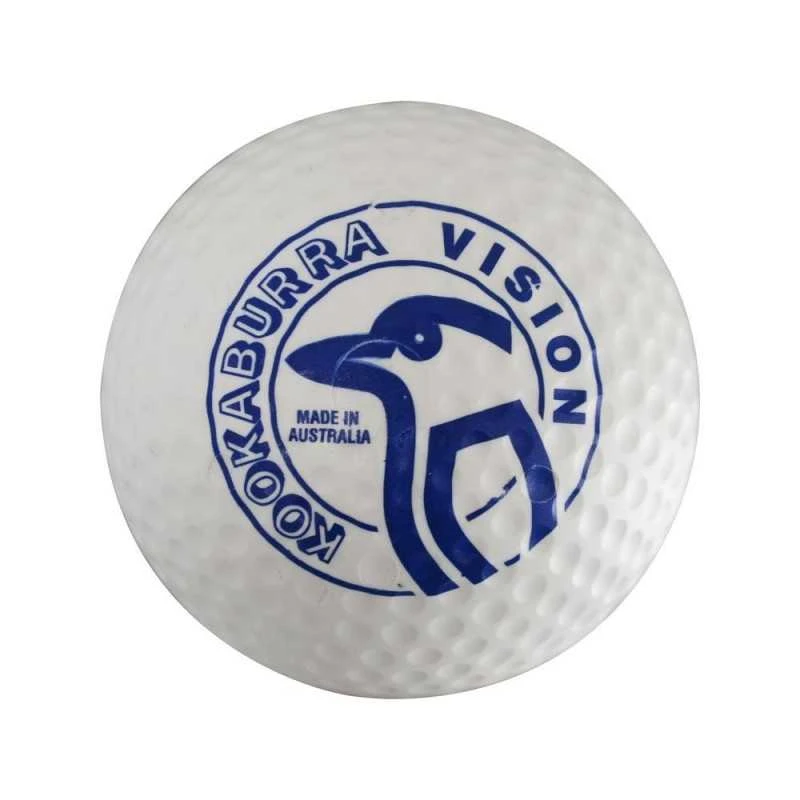 Kookaburra Ball Dimpled Vision White 1 Kookaburra Ball Dimpled Vision White