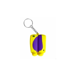 Llavero Guardas Portero OBO Amarillo-Morado