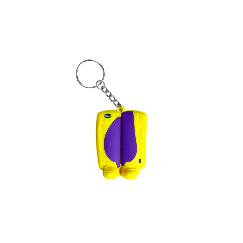 Llavero Guardas Portero OBO Amarillo-Morado 1 Llavero Guardas Portero OBO Amarillo-Morado
