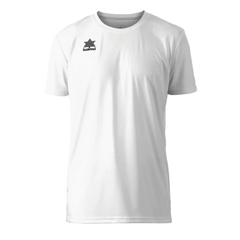 Luanvi Camiseta J MC POL Blanca 1 Luanvi Camiseta J MC POL Blanca