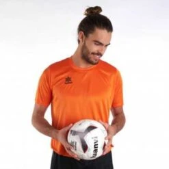 Luanvi Camiseta J MC POL Naranja 5 Luanvi Camiseta J MC POL Naranja -Tienda De Equipos De Hockey luanvi camiseta j mc pol naranja 1