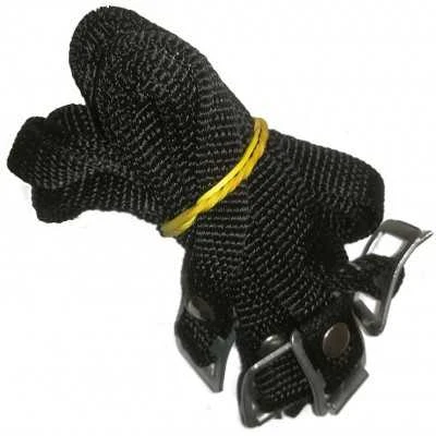 Medio Set De Correas Para Kickers De Portero Mercian De Nylon Negras 1 Medio Set De Correas Para Kickers De Portero Mercian De Nylon Negras