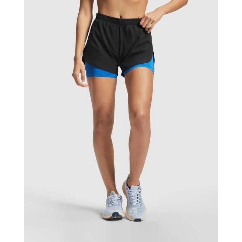 Pantalón Con Malla Negro-Azul Roly Lanus 1 Pantalón Con Malla Negro-Azul Roly Lanus