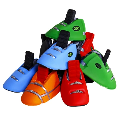 Pies Portero Hockey OBO ROBO Hi Rebound Naranja 2 Pies Portero Hockey OBO ROBO Hi Rebound Naranja - Imagen 2