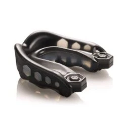 Protector Bucal EVA Triple Capa Negro-Trans