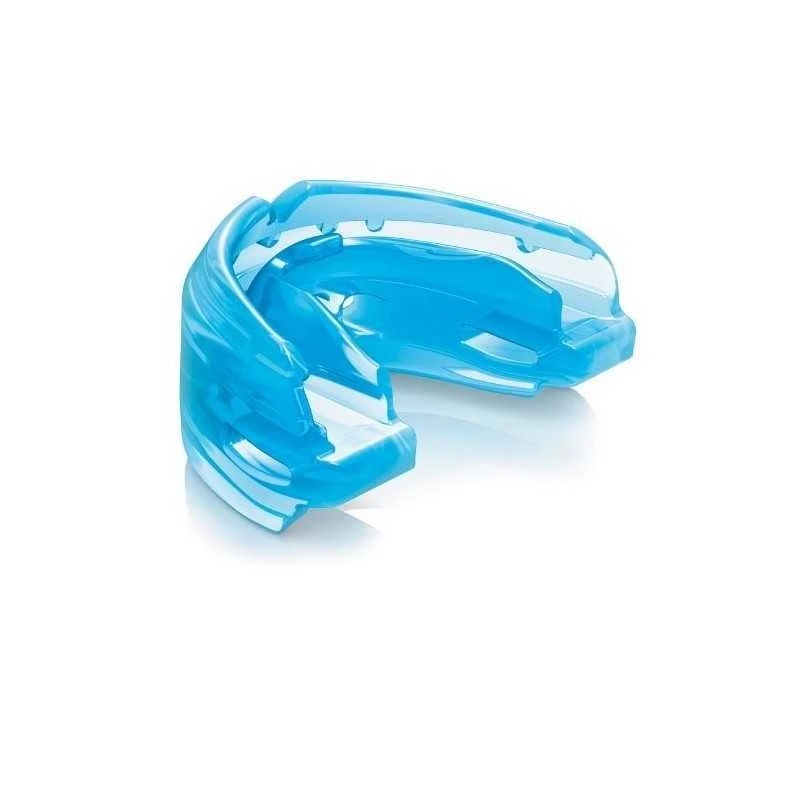 Protector Bucal Hockey Doble Para Brakets Shock Doctor Azul 1 Protector Bucal Hockey Doble Para Brakets Shock Doctor Azul